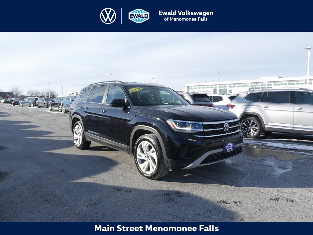 2022 Volkswagen Atlas 3.6L V6 SE w/Technology 4MOTION