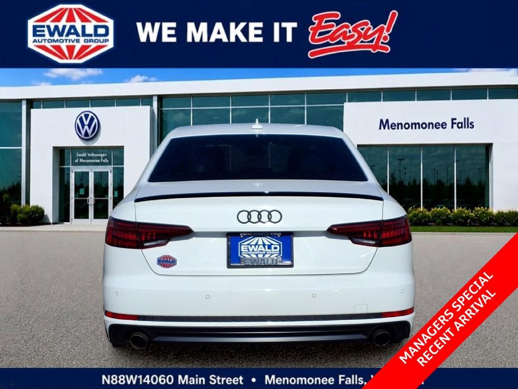 2018 Audi A4 2.0T quattro