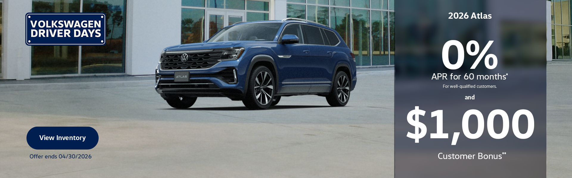 2026 Atlas APR and CB